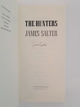 THE HUNTERS [Signed]