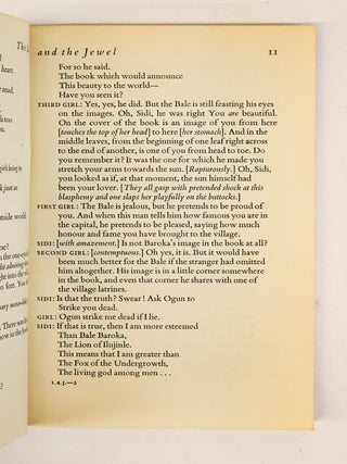 THE LION AND THE JEWEL [Signed]