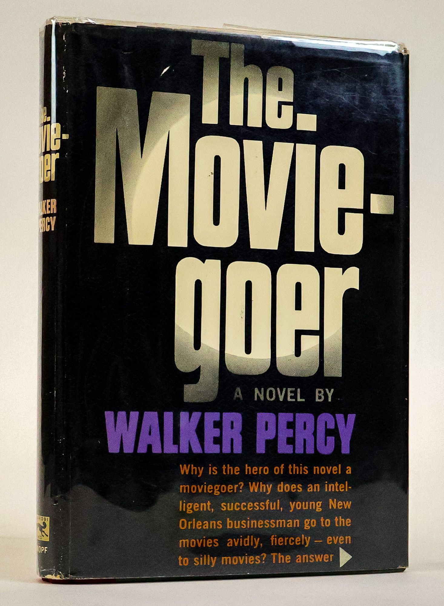 1393518 THE MOVIEGOER [Signed]. Walker Percy.