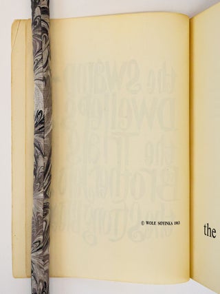 THREE PLAYS: THE SWAMP DWELLERS, THE TRIALS OF BROTHER JERO, AND THE STRONG BREED [Signed]