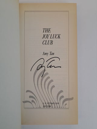 THE JOY LUCK CLUB [Signed]