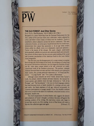 THE OLD FOREST [Signed]