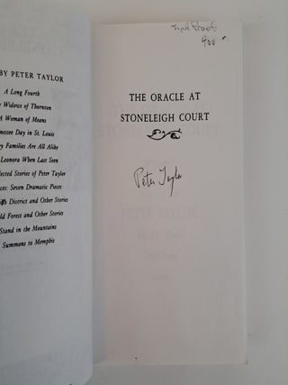 THE ORACLE AT STONELEIGH COURT [Signed]