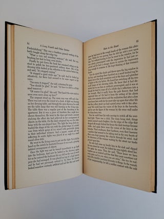 A LONG FOURTH AND OTHER STORIES [Signed]
