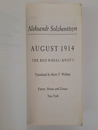 AUGUST 1914