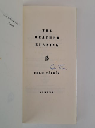 THE HEATHER BLAZING [Signed]