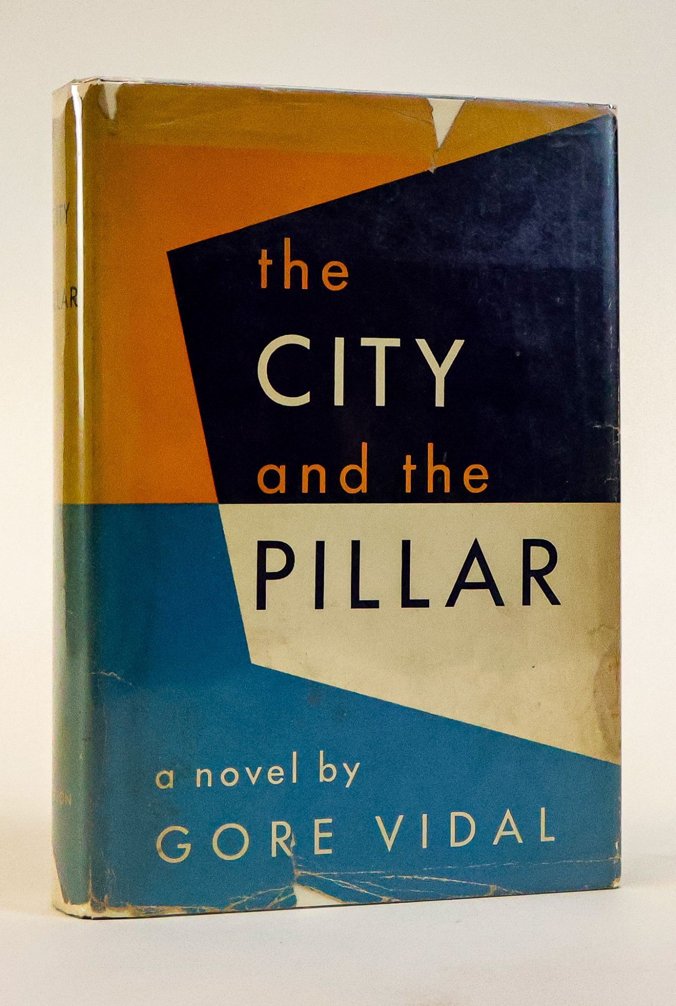 1393923 THE CITY AND THE PILLAR [Signed]. Gore Vidal.