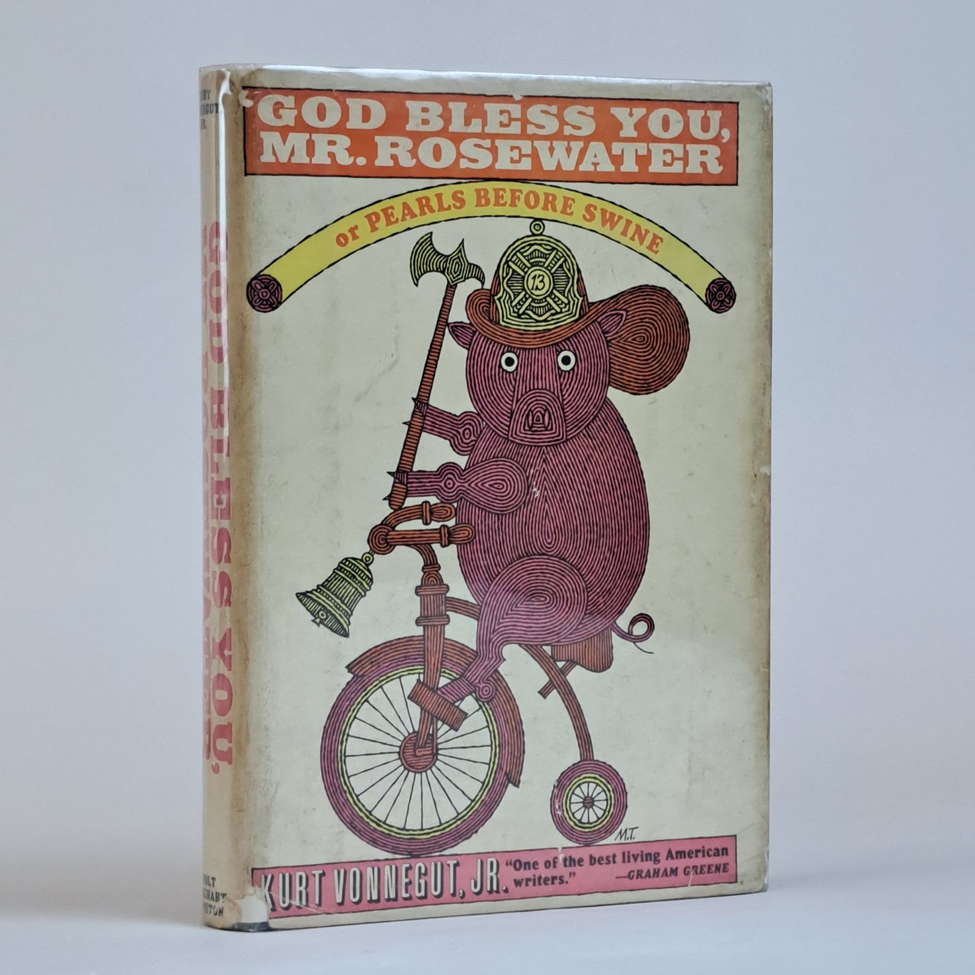 1393988 GOD BLESS YOU, MR. ROSEWATER OR PEARLS BEFORE SWINE. Kurt Vonnegut Jr.