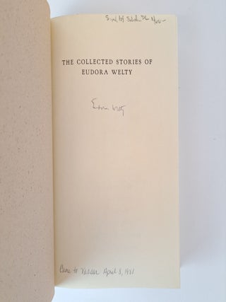 THE COLLECTED STORIES OF EUDORA WELTY [Signed]