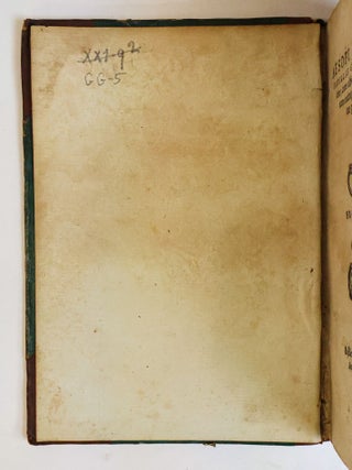 FABELLAE GRAECE ET LATINE, CUM ALIIS OPUSCULIS, QUORUM INDEX PROXIMA REFERTUR PAGELLA