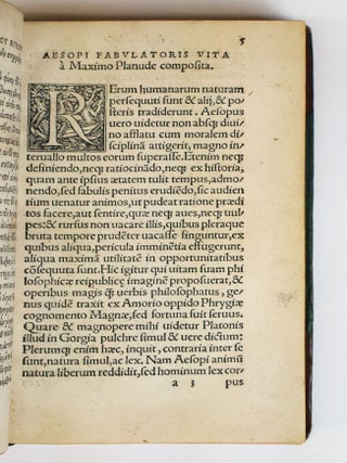 FABELLAE GRAECE ET LATINE, CUM ALIIS OPUSCULIS, QUORUM INDEX PROXIMA REFERTUR PAGELLA