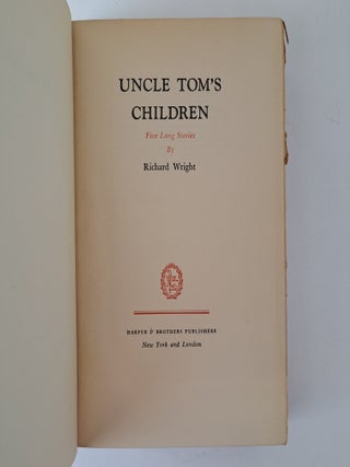 UNCLE TOM'S CHILDREN: FIVE LONG STORIES