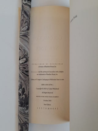 THE COLOSSUS OF NEW YORK [Signed]