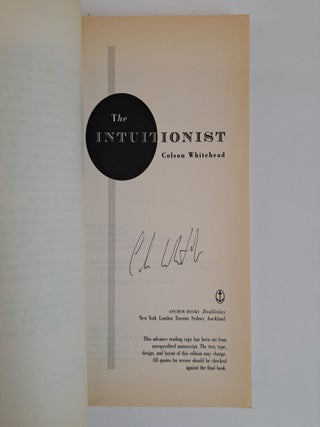 THE INTUITIONIST [Signed]