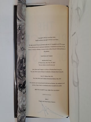 THE PRINCE OF MIST [Signed]