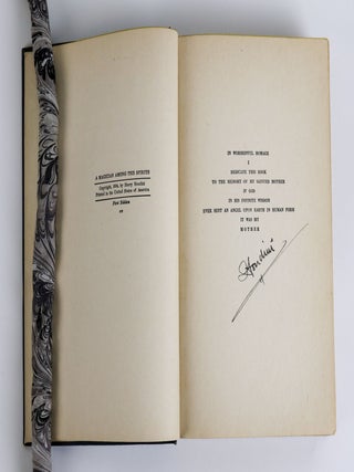 A MAGICIAN AMONG THE SPIRITS [Inscribed to Richard Enright]