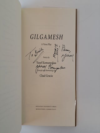 GILGAMESH: A VERSE PLAY [Signed]
