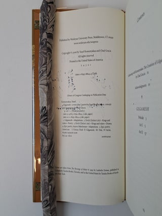 GILGAMESH: A VERSE PLAY [Signed]