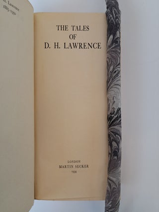 THE TALES OF D. H. LAWRENCE