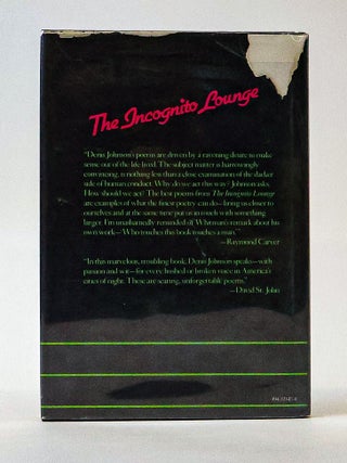THE INCOGNITO LOUNGE AND OTHER POEMS [Signed]