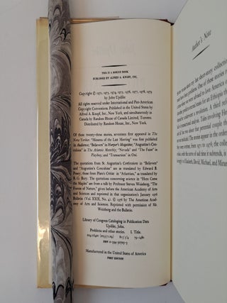 PROBLEMS AND OTHER STORIES [Signed]
