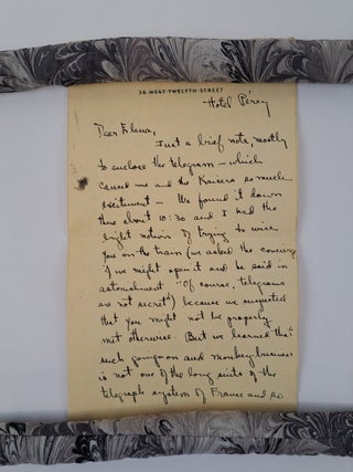 GENTLEMAN'S AGREEMENT [Signed]