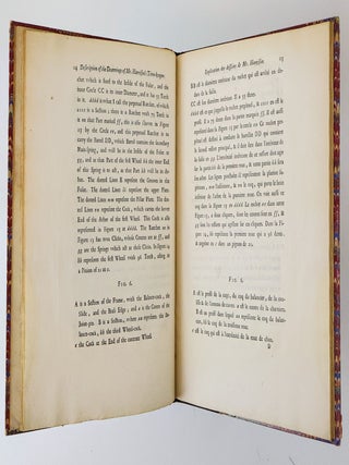 PRINCIPES DE LA MONTRE DE MR. HARRISON, AVEC LES PLANCHES RELATIVES A LA MEME MONTRE, IMPRIMES A LONDRES EN 1767 PAR ORDRE DE MRS. LES LES COMMISSAIRES DES LONGITUDES.
