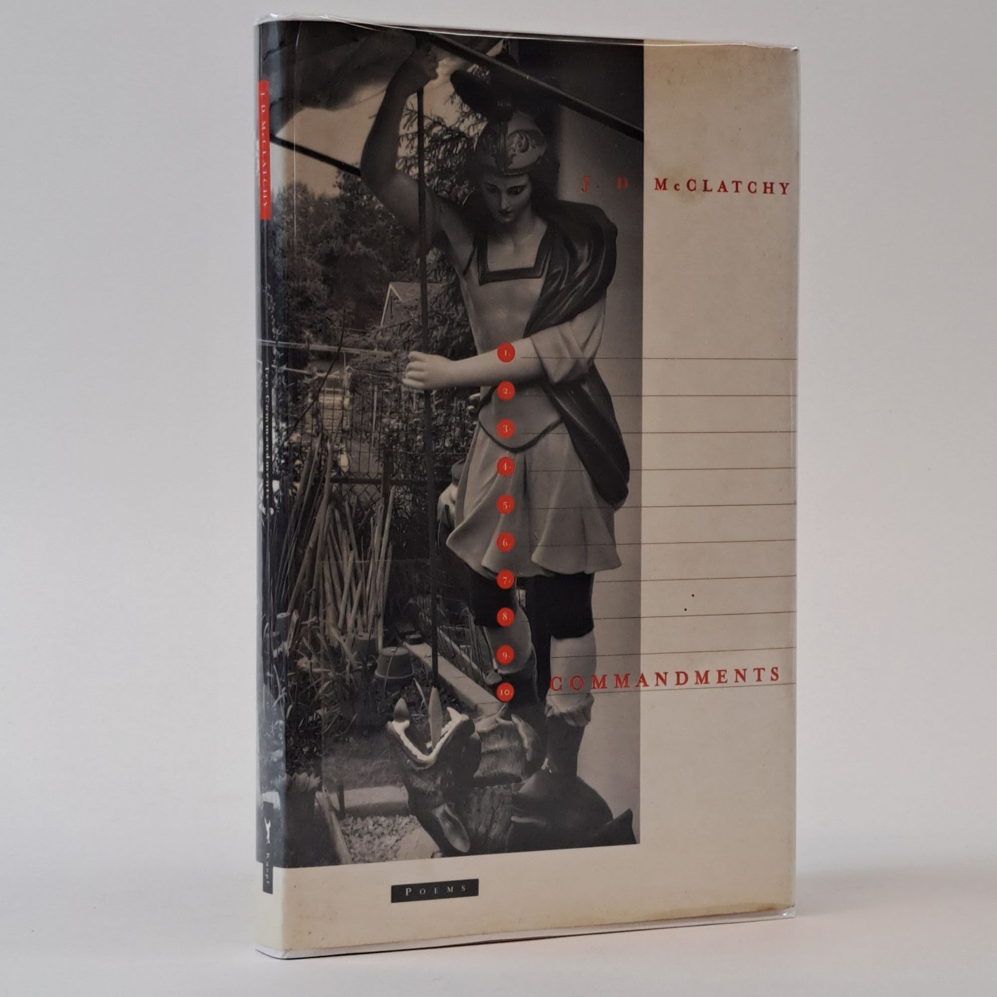 1394682 TEN COMMANDMENTS [Signed]. J. D. McClatchy.