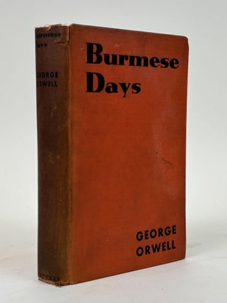 1394691 BURMESE DAYS. George Orwell