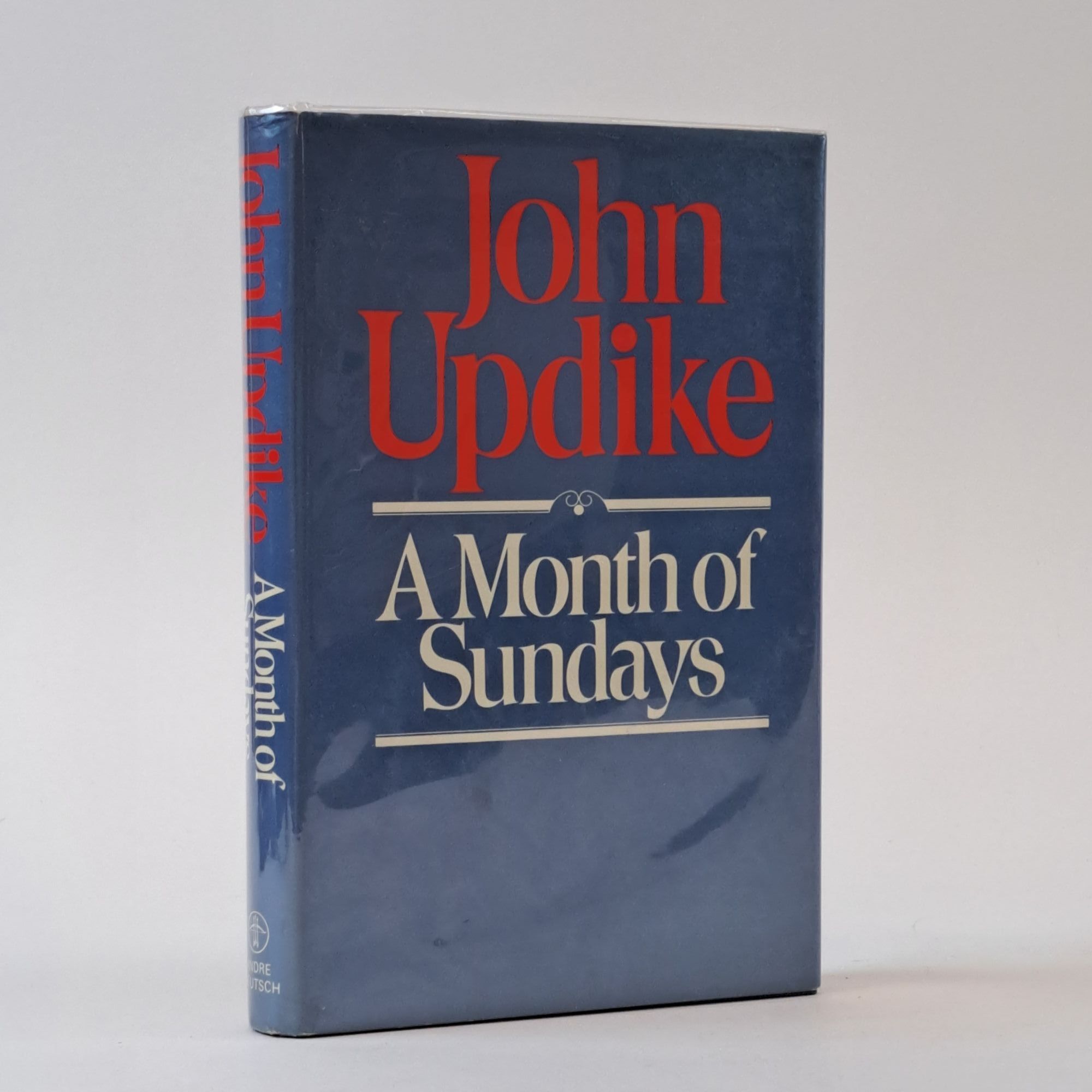 1394693 A MONTH OF SUNDAYS [Signed]. John Updike.