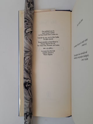 A MONTH OF SUNDAYS [Signed]