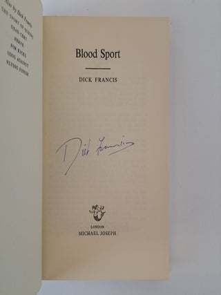 BLOOD SPORT [Signed]