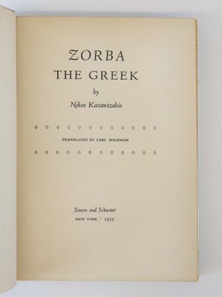 ZORBA THE GREEK