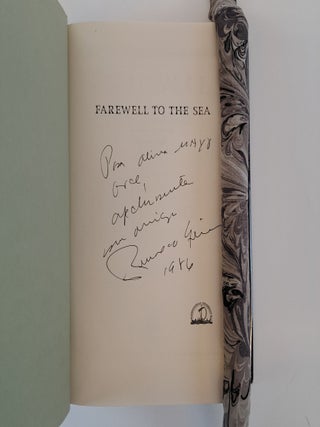 FAREWELL TO THE SEA [Inscription]