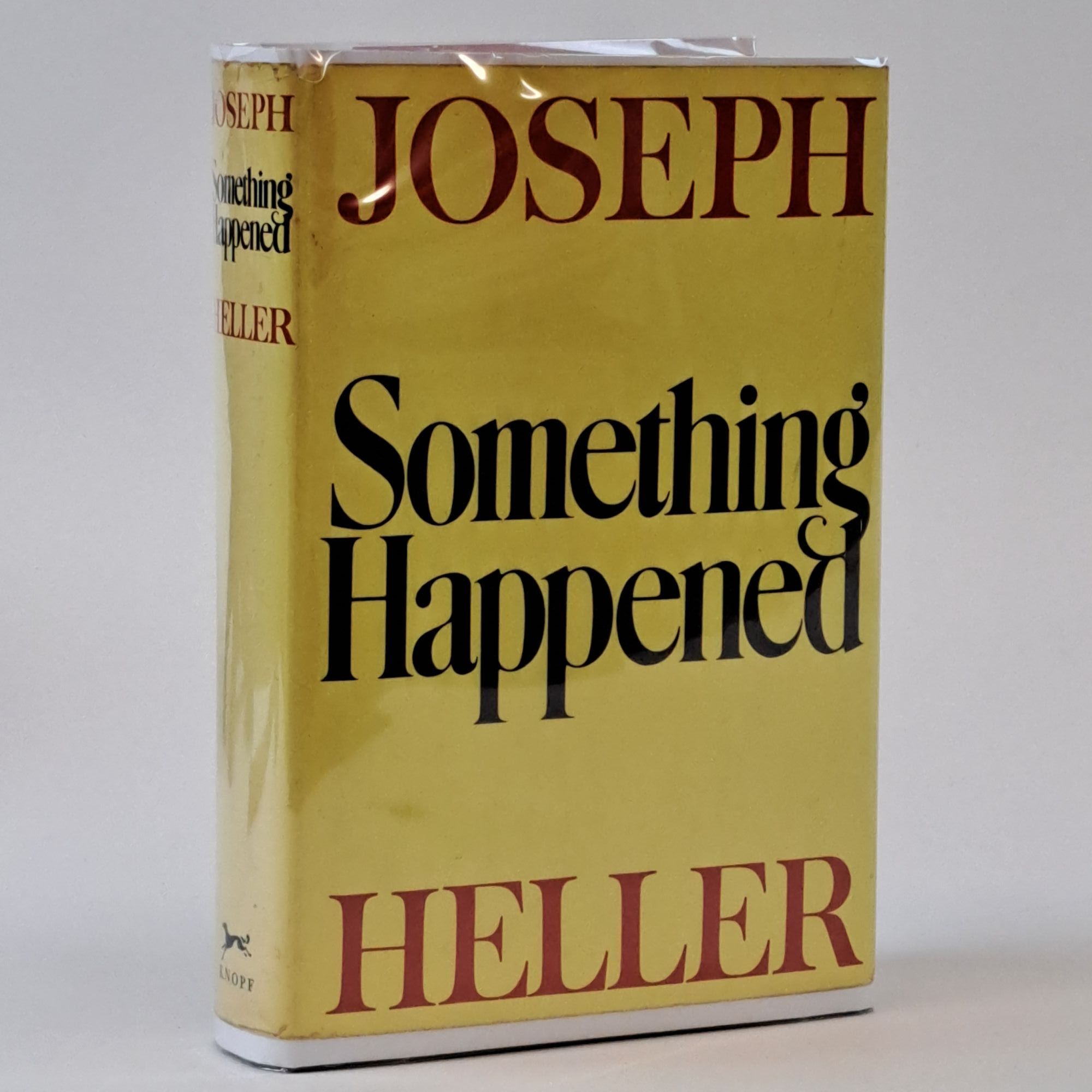 1394735 SOMETHING HAPPENED [Signed]. Joseph Heller.