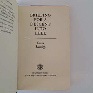 BRIEFING FOR A DESCENT INTO HELL