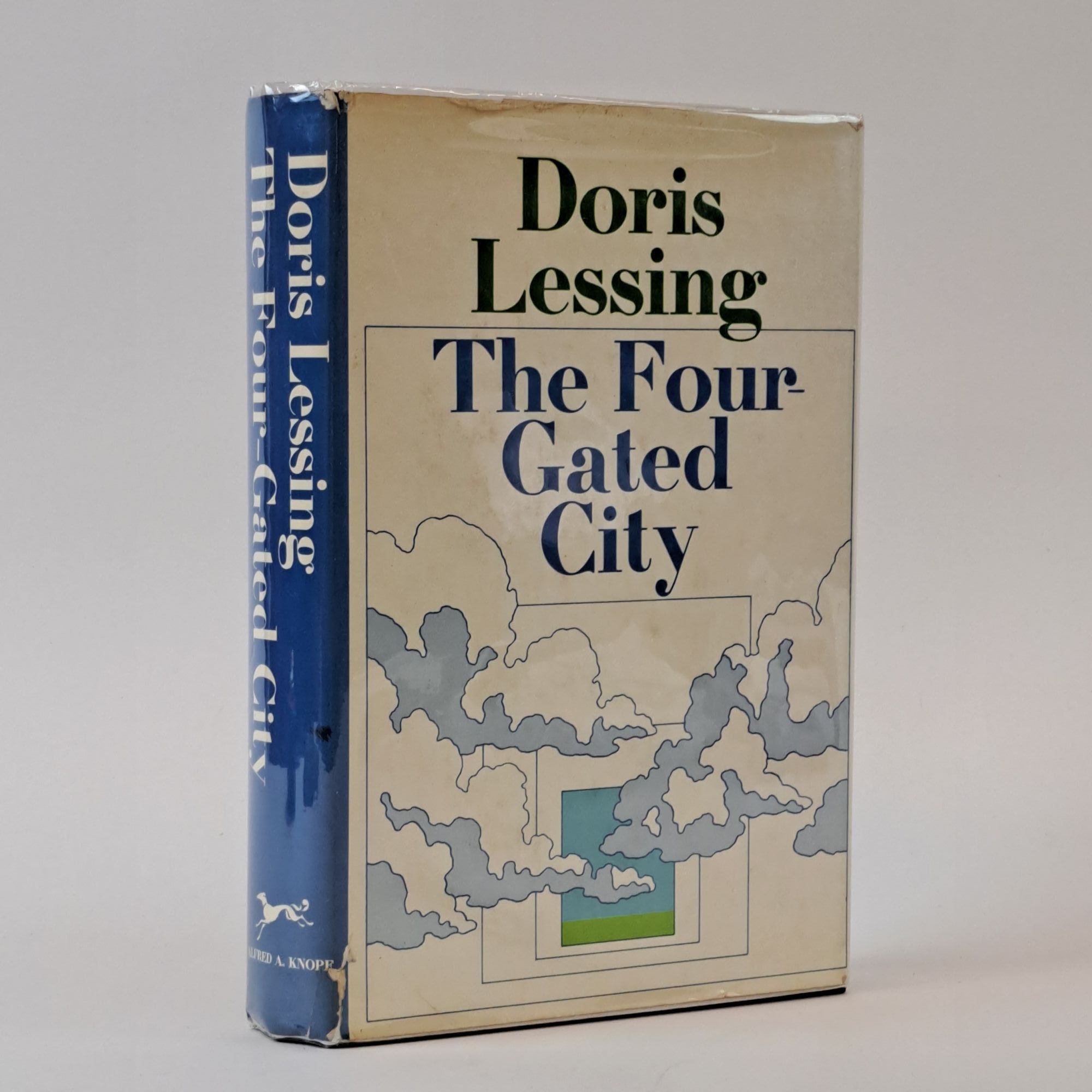 1394859 THE FOUR-GATED CITY [Signed]. Doris Lessing.