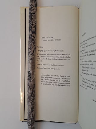 THE FOUR-GATED CITY [Signed]