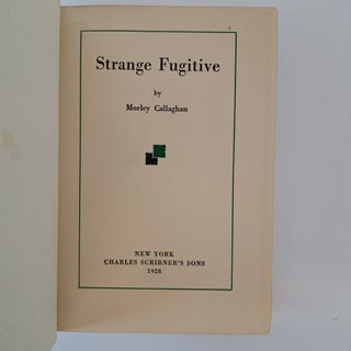 STRANGE FUGITIVE
