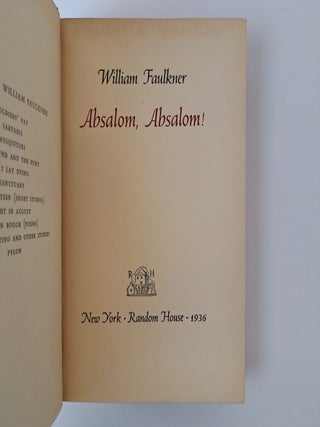 ABSALOM, ABSALOM!