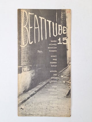 1395160 BEATITUDE 15. C. V J. Anderson, Allen Ginsberg, Jack Kerouac, Gregory Corso