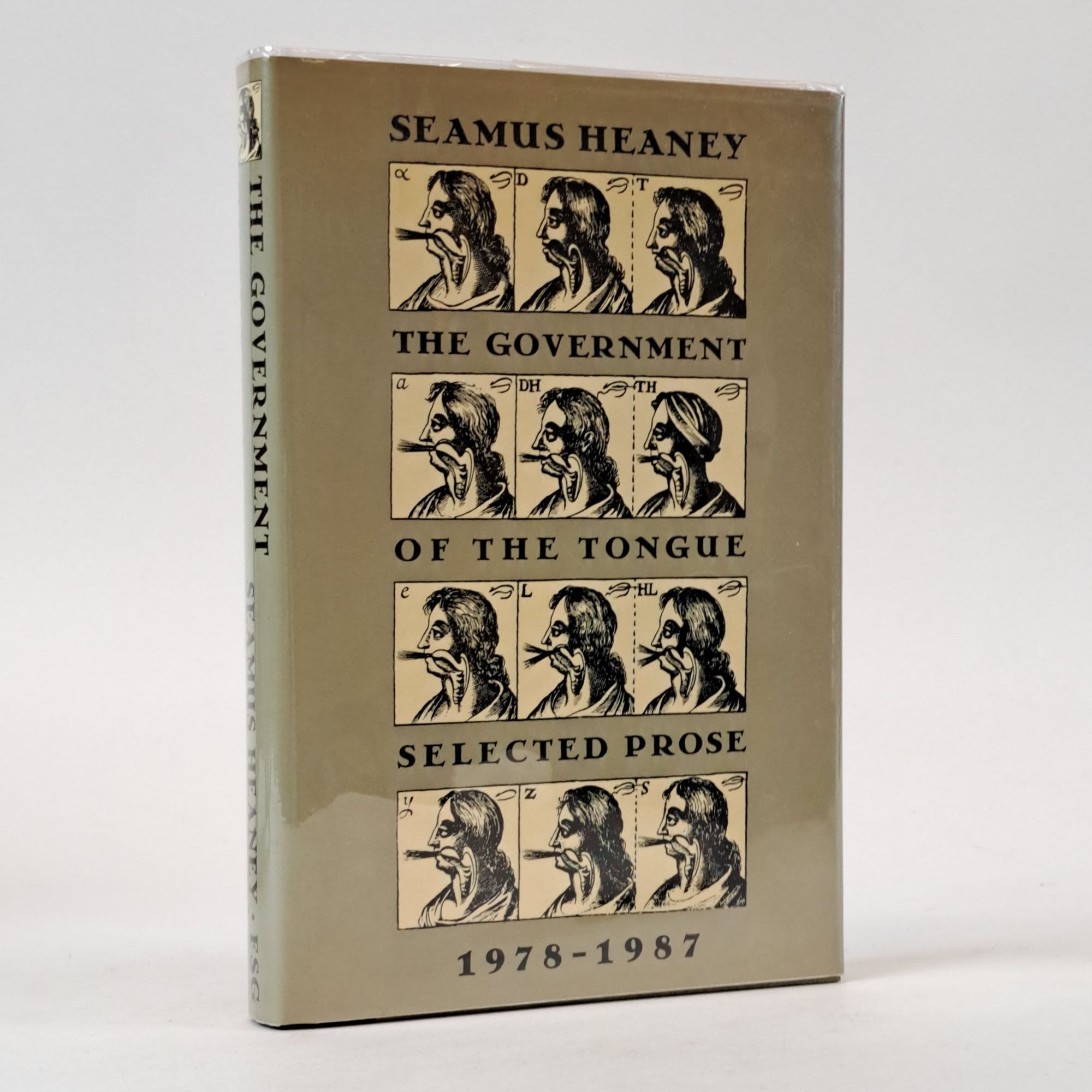 1395465 THE GOVERNMENT OF THE TONGUE: SELECTED PROSE 1978-1987. Seamus Heaney.