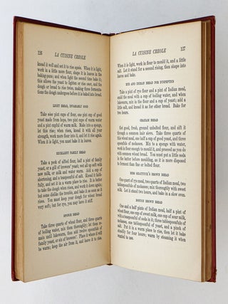 LA CUISINE CREOLE: A COLLECTION OF CULINARY RECIPES
