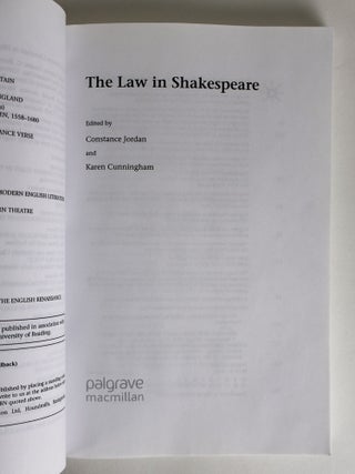 THE LAW IN SHAKESPEARE