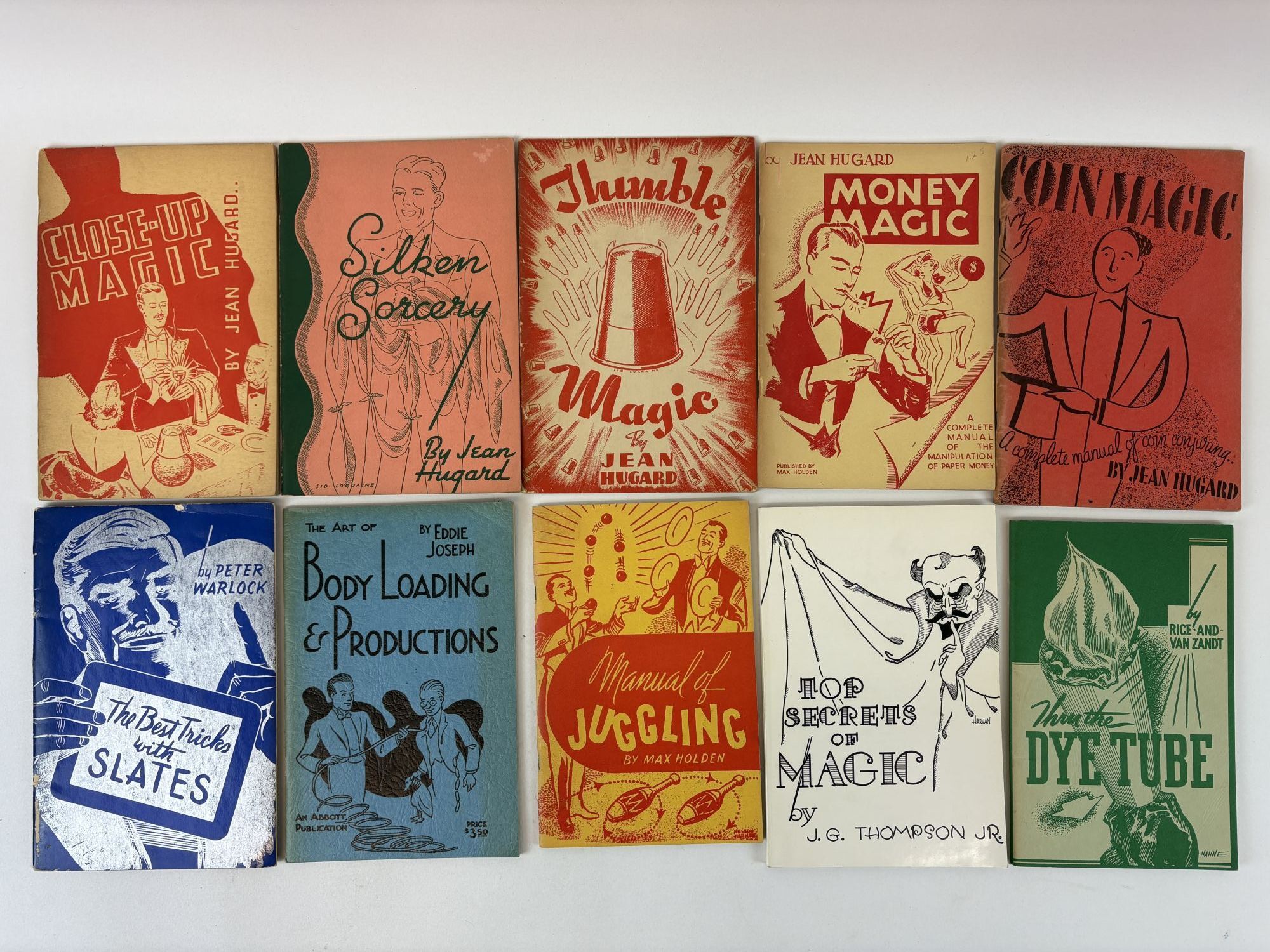 1395689 MAGICIAN EPHEMERA LOT [38 Booklets]. Misc.