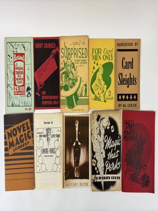 MAGICIAN EPHEMERA LOT [38 Booklets]