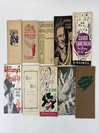 MAGICIAN EPHEMERA LOT [38 Booklets]