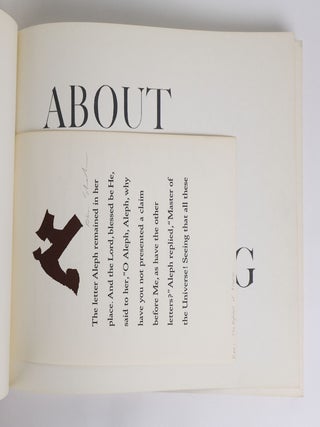 LOVE AND JOY ABOUT LETTERS [Signed]