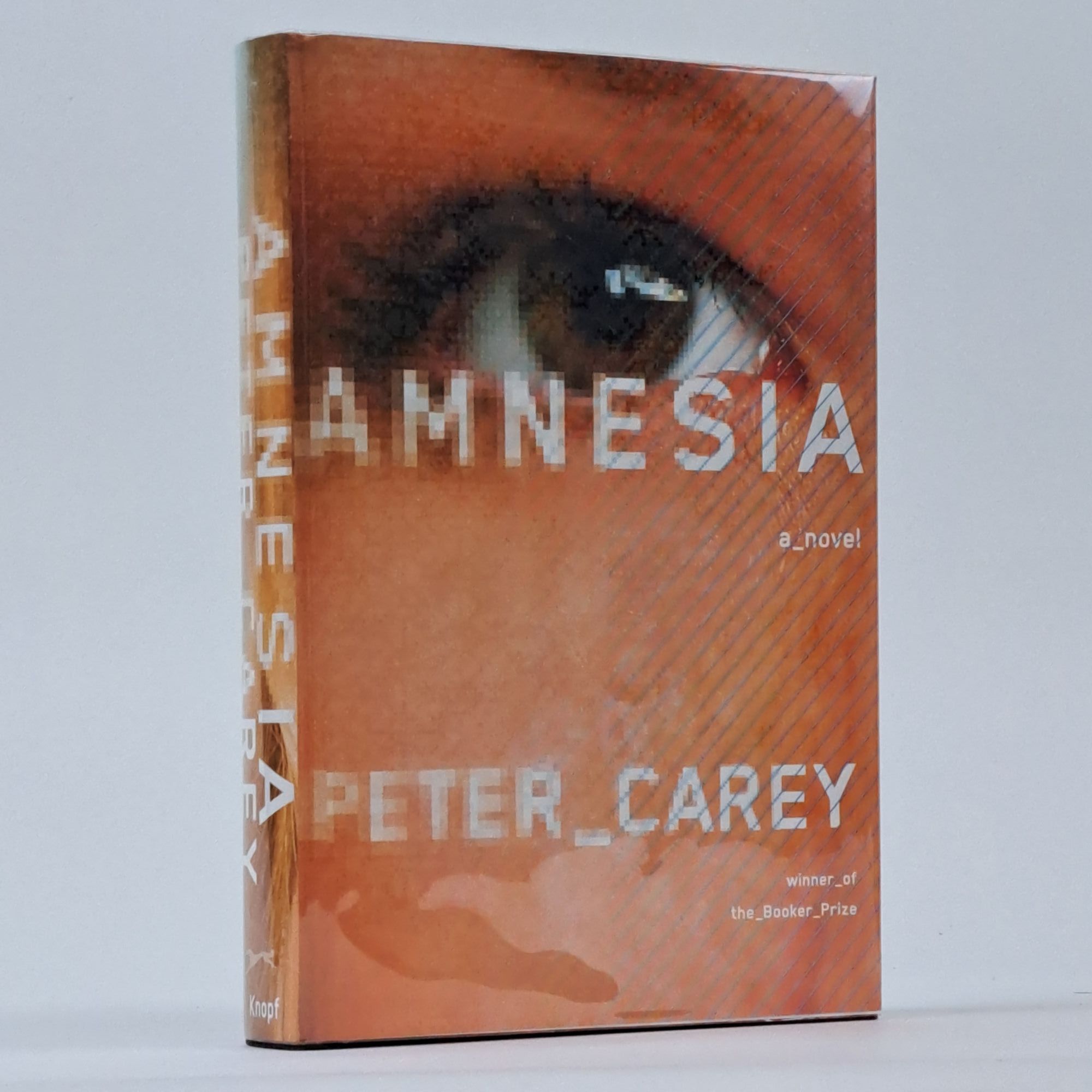 1395848 AMNESIA [Signed]. Peter Carey.