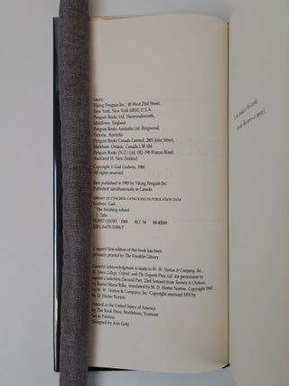 THE FINISHING SCHOOL [Signed]